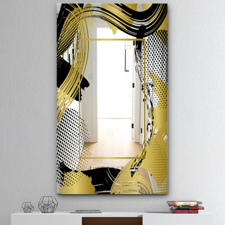 Porch & Den 'Groovy Jungle 15 - Mid-Century Mirror