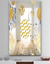 Capital Gold Lively 6 - Mid-Century Mirror - Modern Accent Mirror