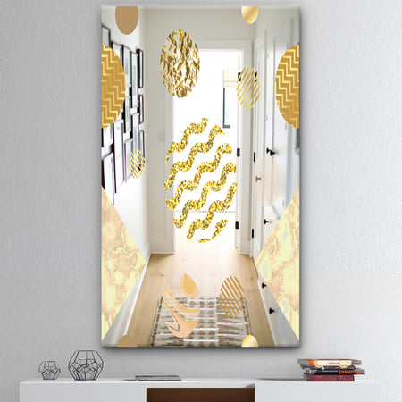 Capital Gold Lively 6 - Mid-Century Mirror - Modern Accent Mirror
