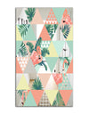 Tropical Mood Pink 2 - Mid-Century Mirror - Tropical Wall Mirror