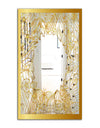 Capital Gold Botanical Bliss 3 - Glam Mirror - Modern Rectangle Wall Mirror