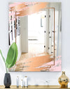 Copper Minimal 5 - Glam Mirror - Modern Accent or Vanity Mirror