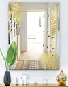 Capital Gold Botanical Bliss 6 - Glam Mirror - Modern Bathroom Mirror