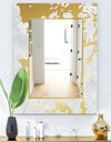 Capital Gold Botanical Bliss 8 - Glam Mirror - Frameless Decorative or Bathroom Mirror