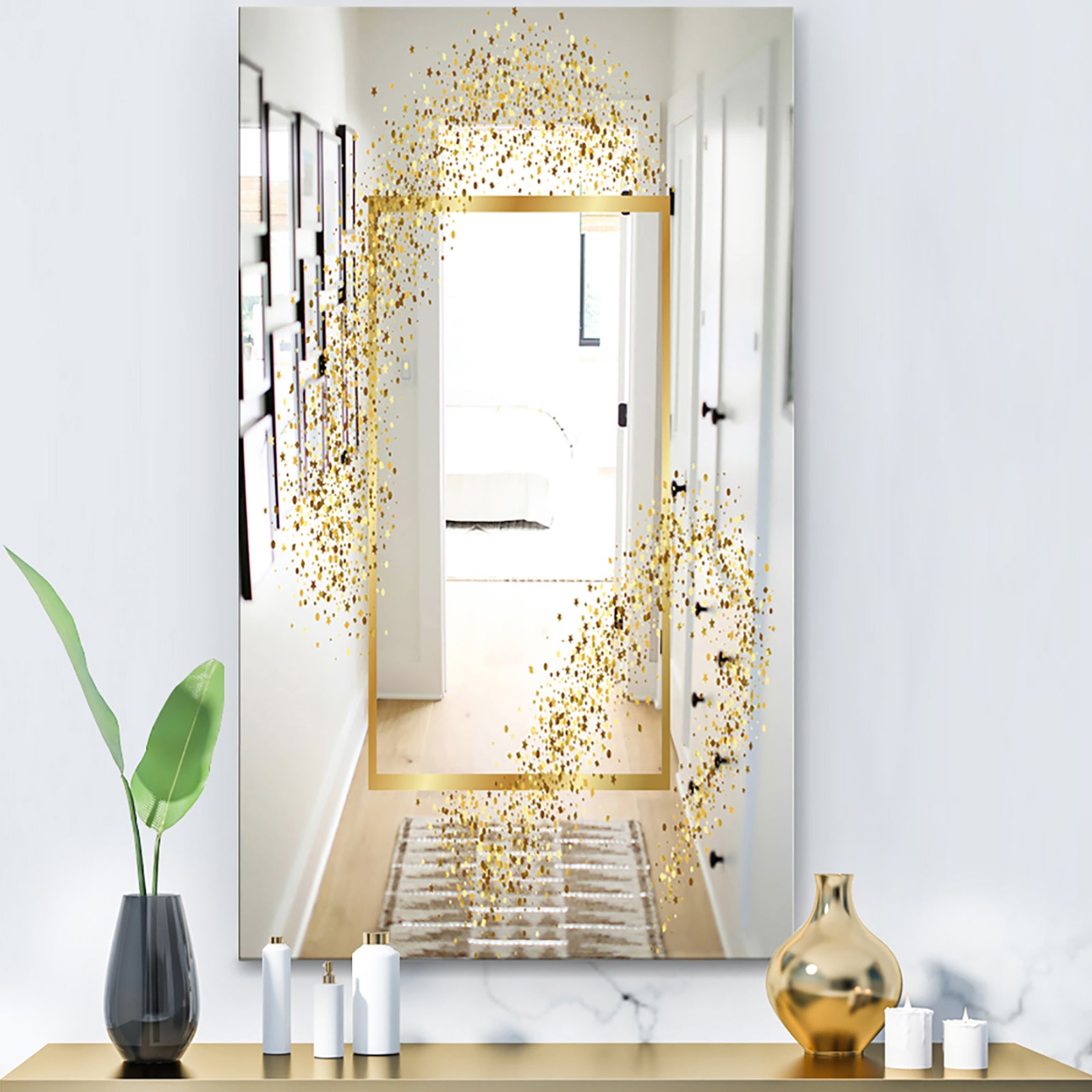 Capital Gold Sparkle 22 - Glam Mirror - Modern Vanity Mirror