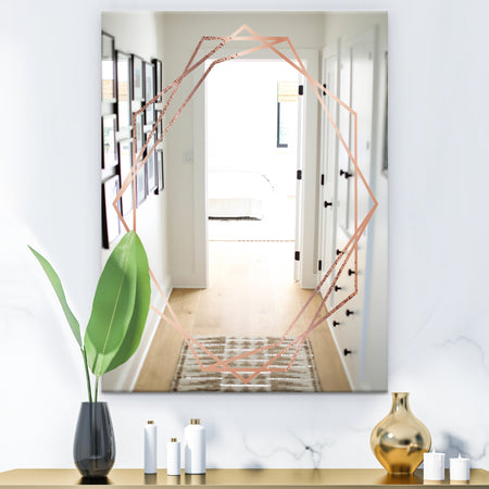 Silver Orchid Bouton 'Copper Minimal 8 - Glam Mirror