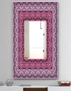 Black and Pink Hearts - Industrial Mirror - Wall Mirror