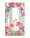 Porch & Den Damir's Flamingo Decorative Wall Mirror