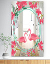 Porch & Den Damir's Flamingo Decorative Wall Mirror