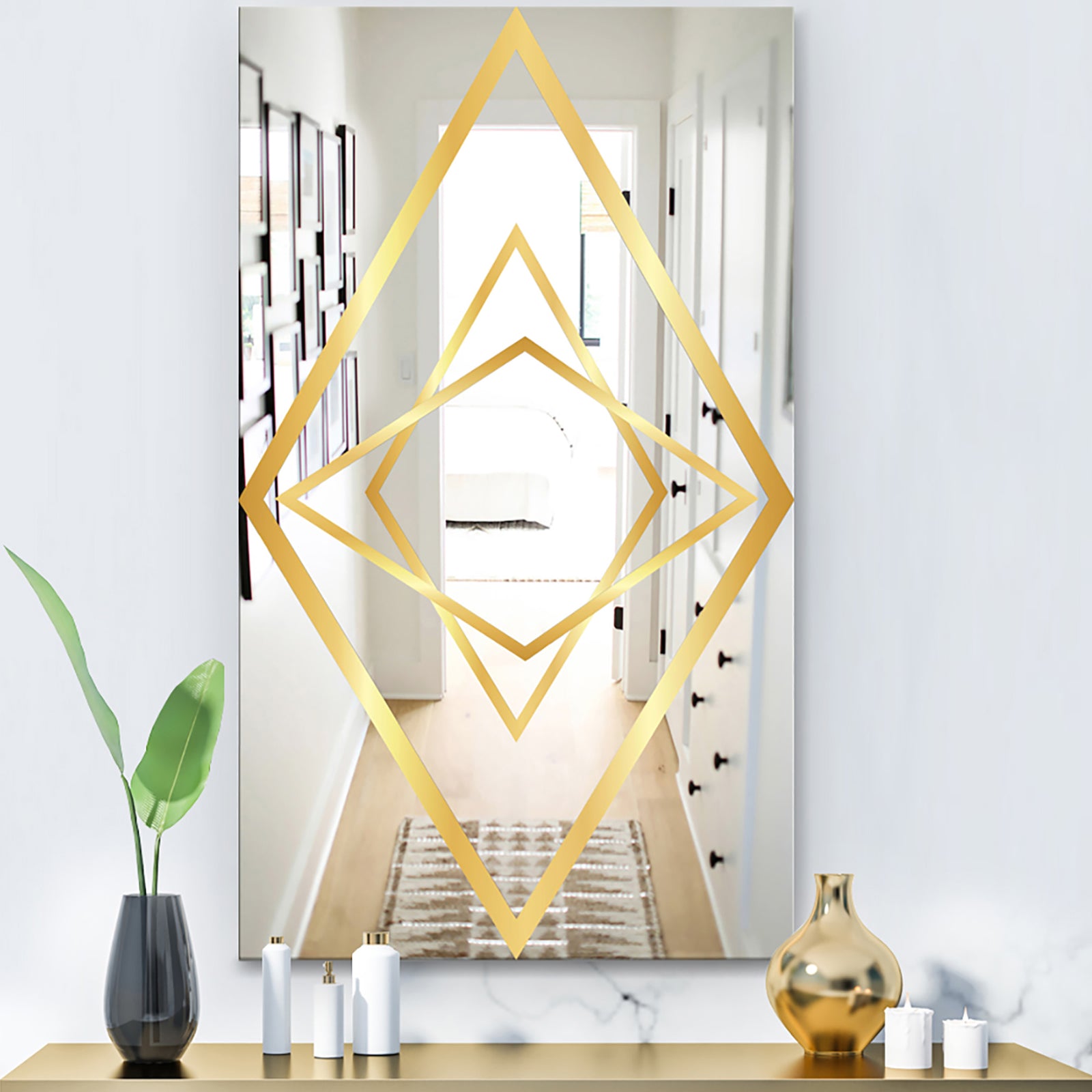 Capital Gold Essential 20 - Glam Mirror - Modern Wall Mirror