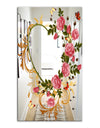 Rose Flower Heart - Cabin and Lodge Mirror - Large Wall Mirror