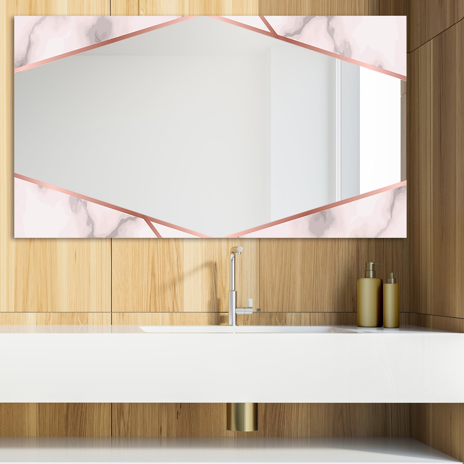 Capital Gold Sleek 20 - Glam Mirror - Modern Vanity Mirror