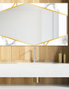 Capital Gold Sleek 21 - Glam Mirror - Modern Vanity Mirror