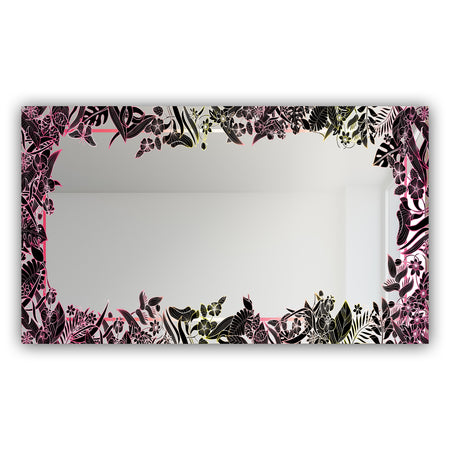Capital Gold Botanical Bliss 14 - Glam Mirror - Modern Vanity Mirror