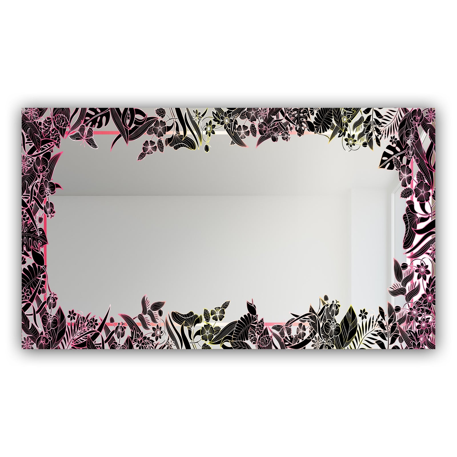 Capital Gold Botanical Bliss 14 - Glam Mirror - Modern Vanity Mirror