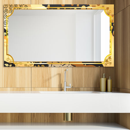 Playful Gold 11 - Glam Mirror - Modern Vanity Mirror