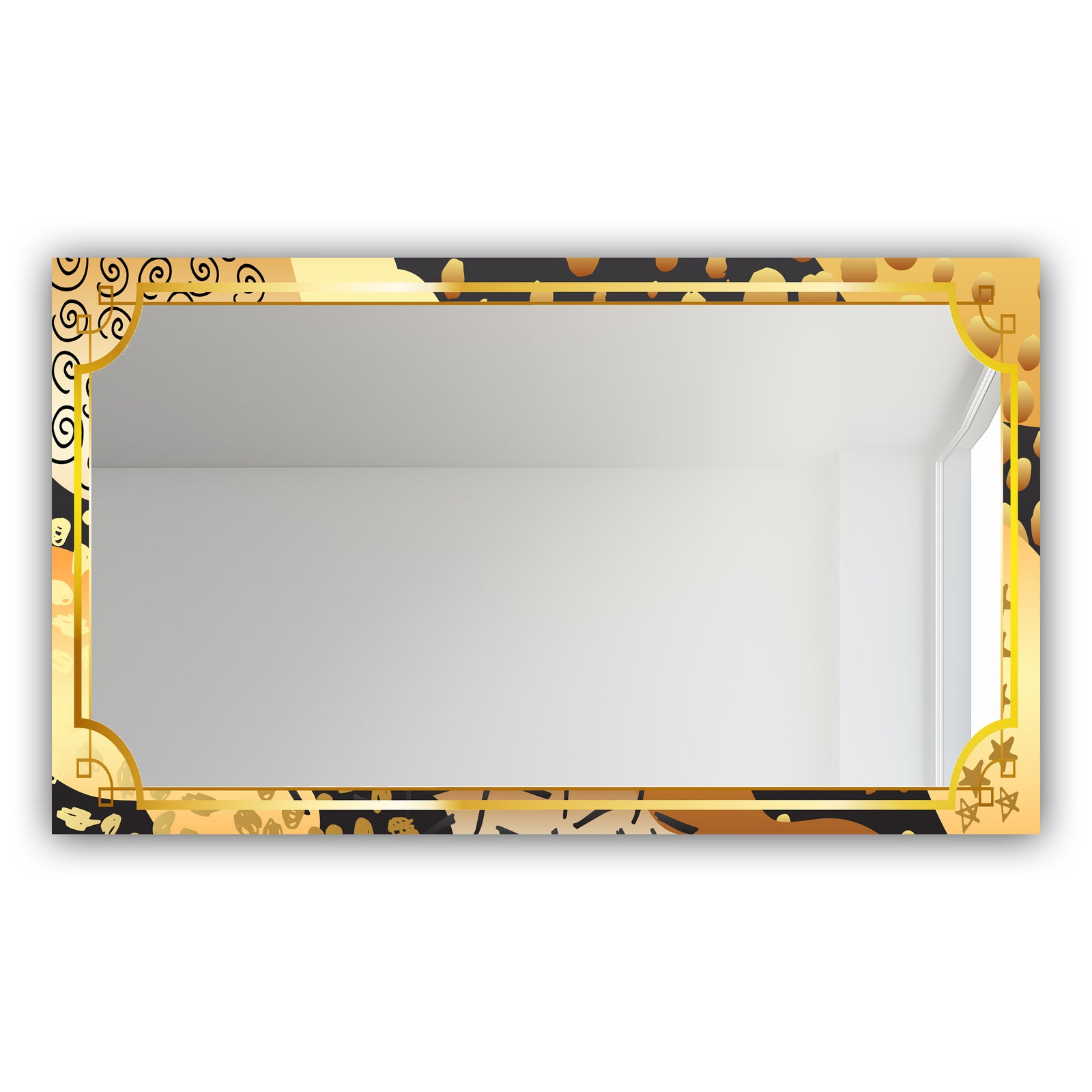 Playful Gold 11 - Glam Mirror - Modern Vanity Mirror