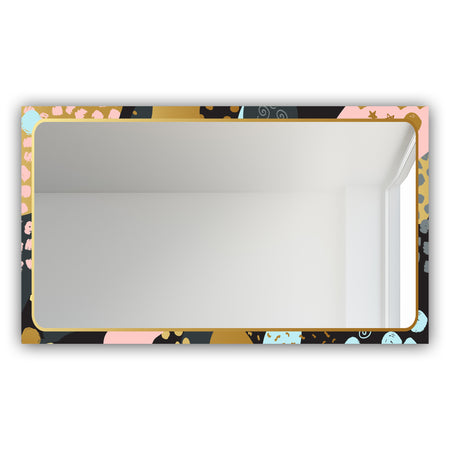 Playful Gold 12 - Glam Mirror - Modern Vanity Mirror