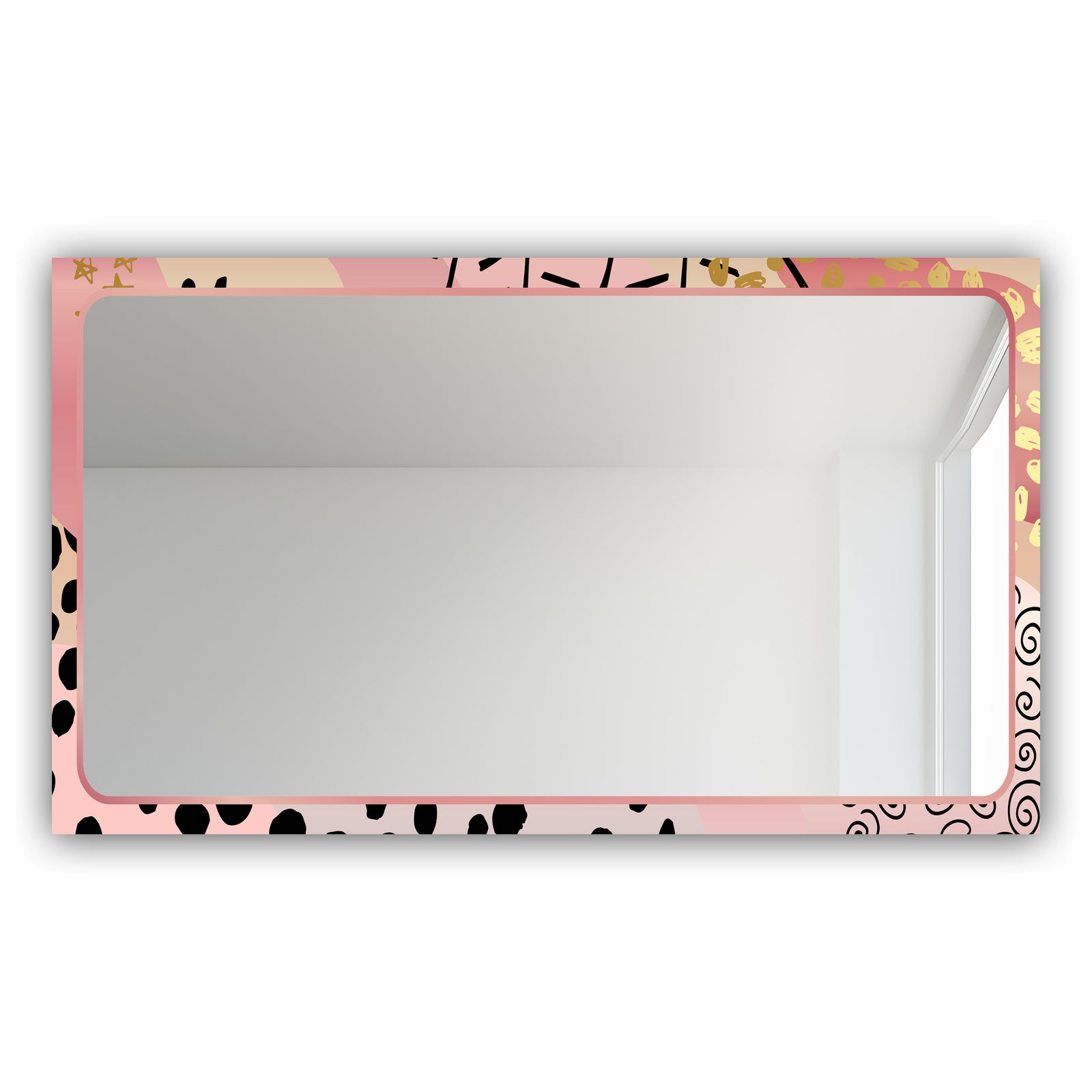 Playful Gold 14 - Glam Mirror - Modern Vanity Mirror