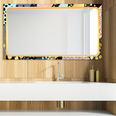 Playful Gold 16 - Glam Mirror - Modern Vanity Mirror