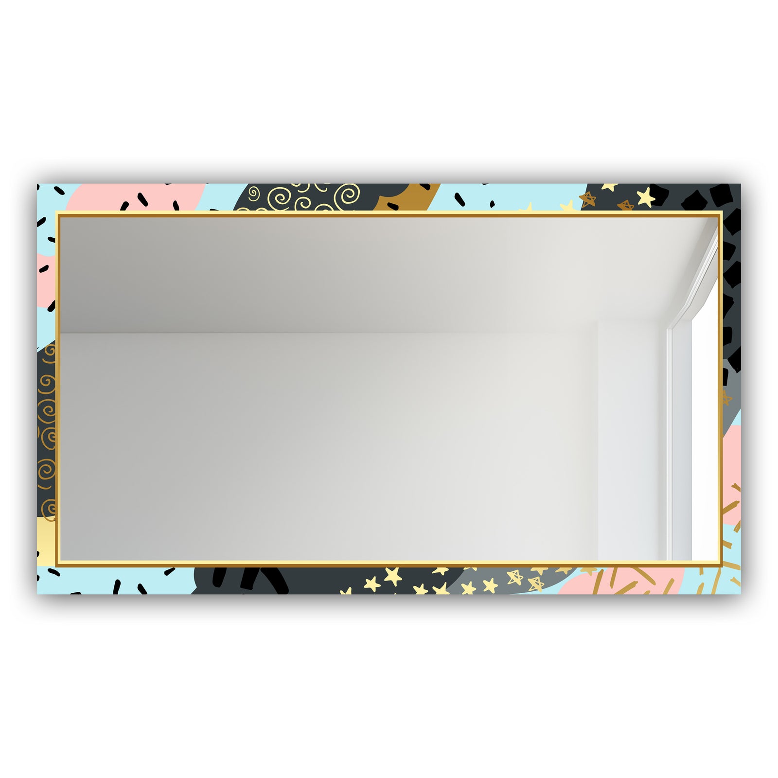 Playful Gold 17 - Glam Mirror - Modern Vanity Mirror