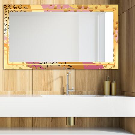 Playful Gold 20 - Glam Mirror - Modern Vanity Mirror