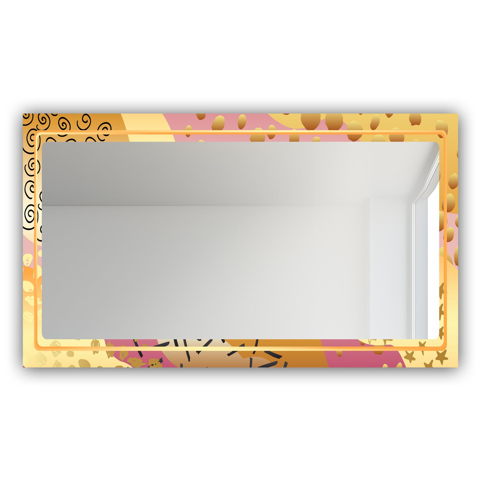 Playful Gold 20 - Glam Mirror - Modern Vanity Mirror
