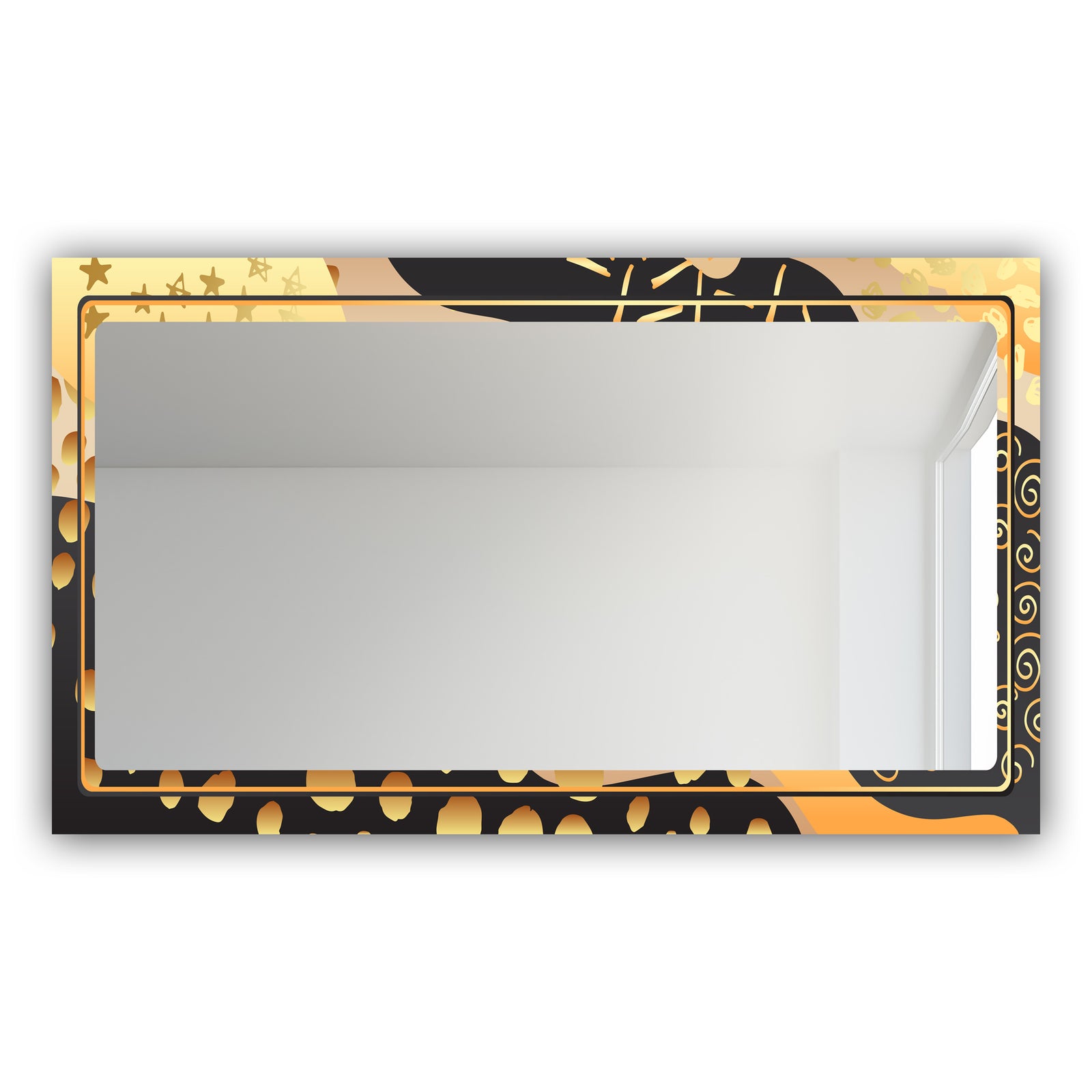 Playful Gold 21 - Glam Mirror - Modern Vanity Mirror