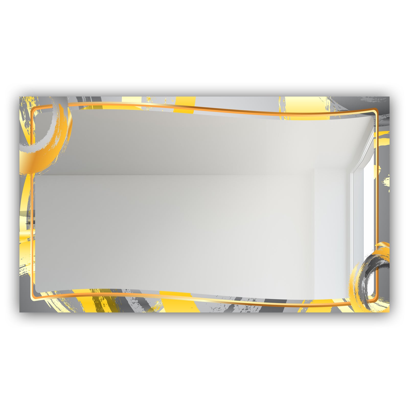Gold and Pink Frame 4 - Glam Mirror - Modern Vanity Mirror