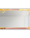 Gold and Pink Frame 7 - Glam Mirror - Modern Vanity Mirror