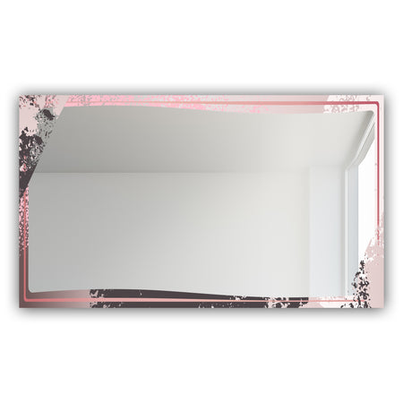 Gold and Pink Frame 9 - Glam Mirror - Modern Vanity Mirror