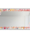 Gold and Pink Frame 15 - Glam Mirror - Modern Vanity Mirror