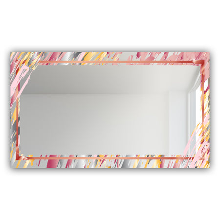 Gold and Pink Frame 15 - Glam Mirror - Modern Vanity Mirror