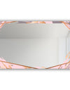 Gold and Pink Frame 17 - Glam Mirror - Modern Vanity Mirror