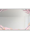 Gold and Pink Frame 18 - Glam Mirror - Modern Vanity Mirror