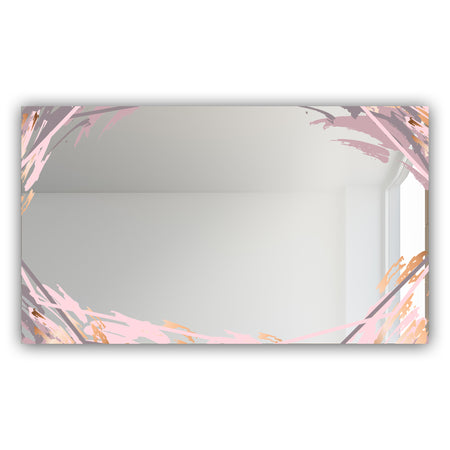 Gold and Pink Frame 18 - Glam Mirror - Modern Vanity Mirror