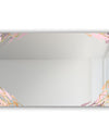 Gold and Pink Frame 19 - Glam Mirror - Modern Vanity Mirror