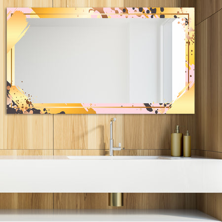 Playful Gold 23 - Glam Mirror - Modern Vanity Mirror