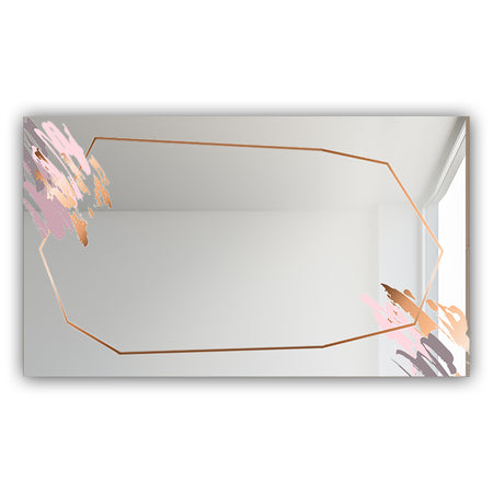Copper Minimal 11 - Glam Mirror - Modern Vanity Mirror