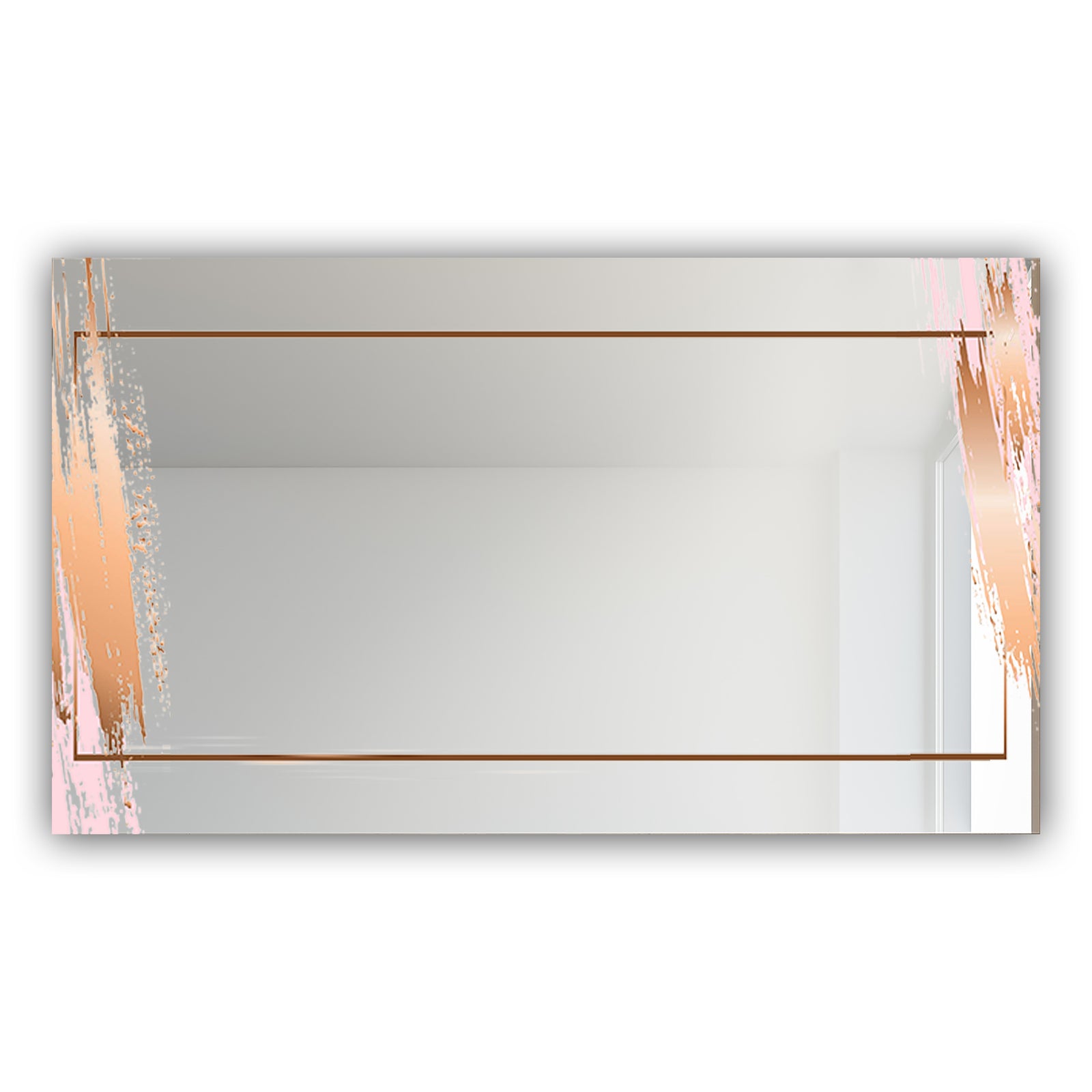 Copper Minimal 13 - Glam Mirror - Modern Vanity Mirror