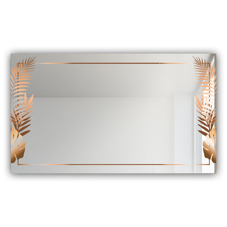 Copper Minimal 14 - Glam Mirror - Modern Vanity Mirror