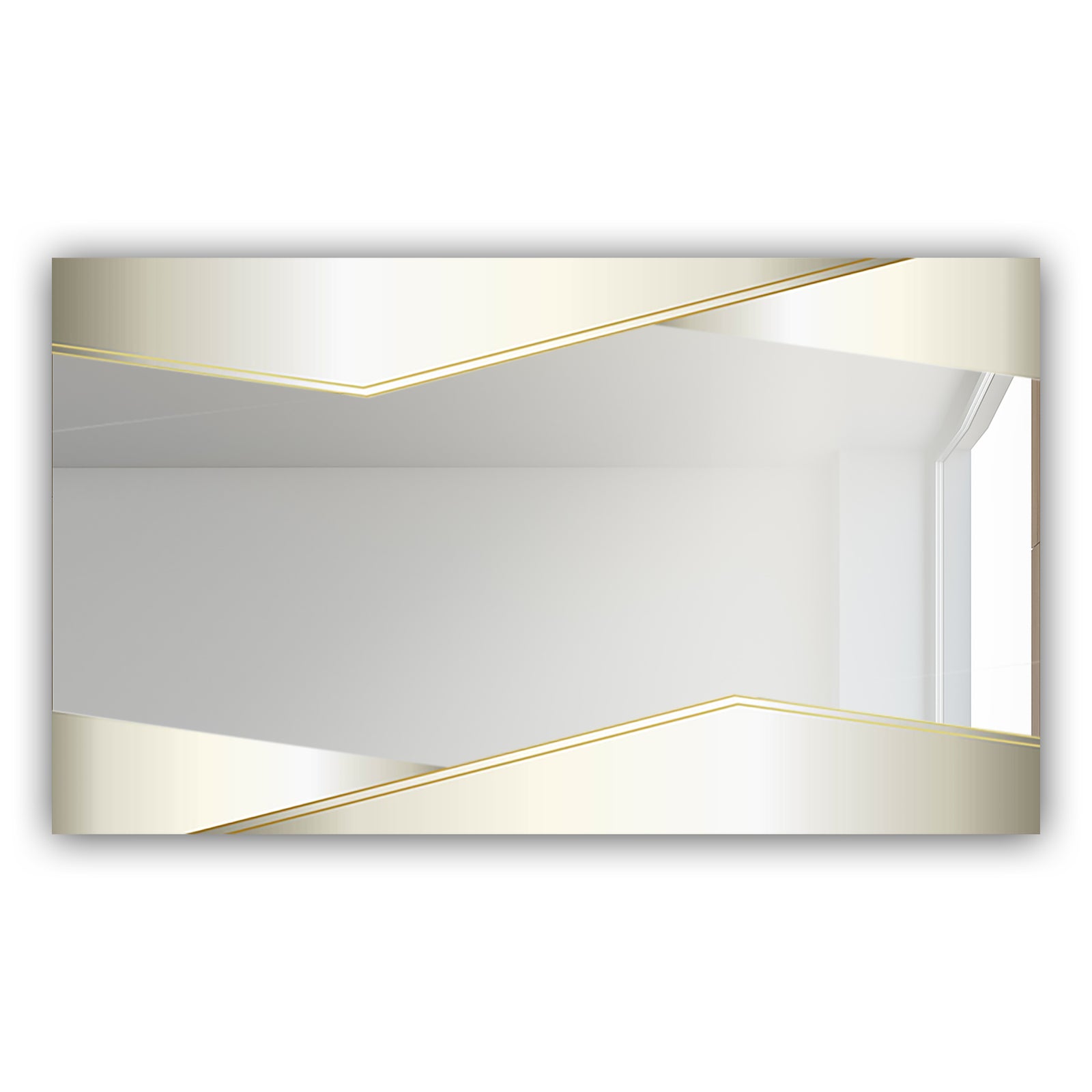 Capital Gold Sleek 23 - Glam Mirror - Modern Vanity Mirror