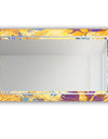 Imprints Flowers and Herb Pattern 2 - Glam Mirror - Modern Vanity Mirror