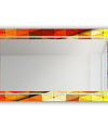 Triangular Colourfields 41 - Glam Mirror - Modern Vanity Mirror