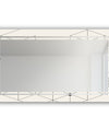 Triangular Spacy Spheres 14 - Glam Mirror - Modern Vanity Mirror