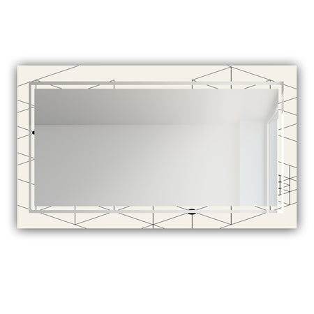 Triangular Spacy Spheres 14 - Glam Mirror - Modern Vanity Mirror