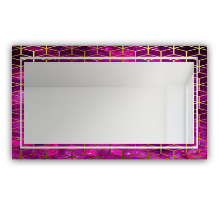 Capital Gold Honeycomb 18 - Glam Mirror - Modern Vanity Mirror