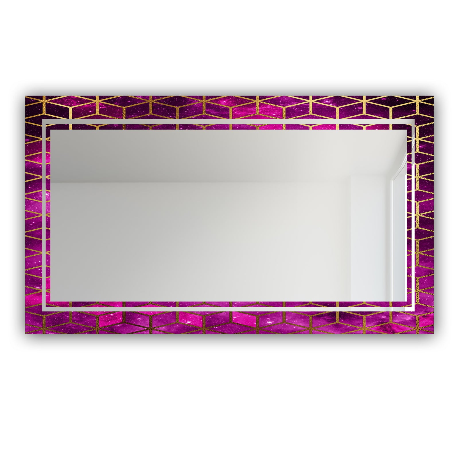 Capital Gold Honeycomb 18 - Glam Mirror - Modern Vanity Mirror