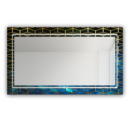 Capital Gold Honeycomb 19 - Glam Mirror - Modern Vanity Mirror