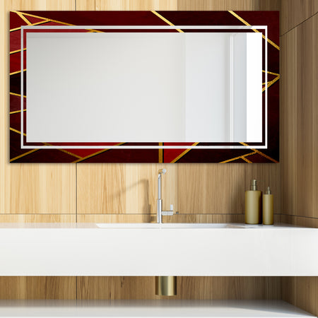 Capital Gold Honeycomb 20 - Glam Mirror - Modern Vanity Mirror